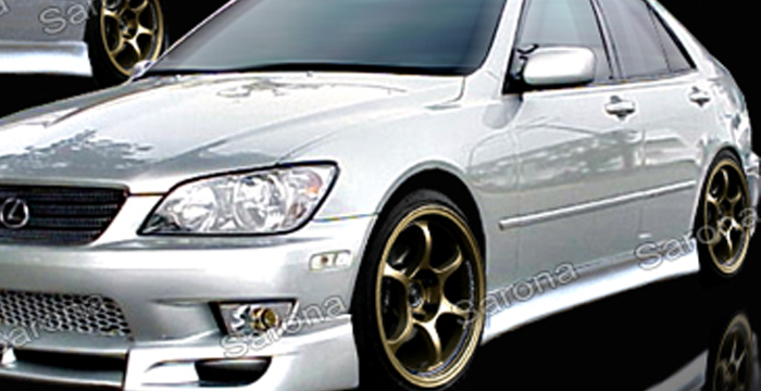 Custom Lexus IS300  Sedan Side Skirts (2000 - 2005) - $390.00 (Part #LX-010-SS)